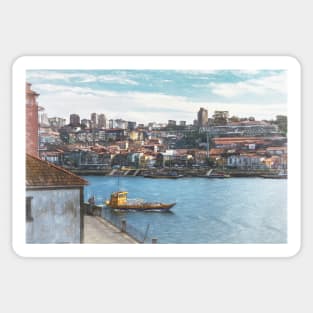 Sightseeing Boat in Porto Sticker